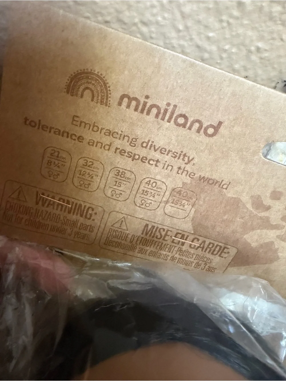 Mini Land Native American Embracing Diversity Doll New!